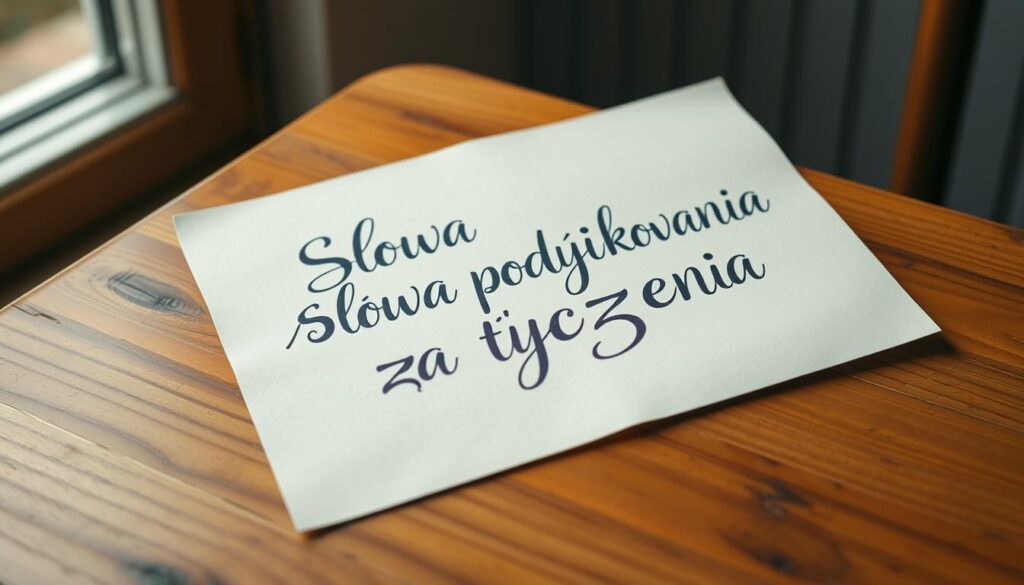 Słowa podziękowania za życzenia