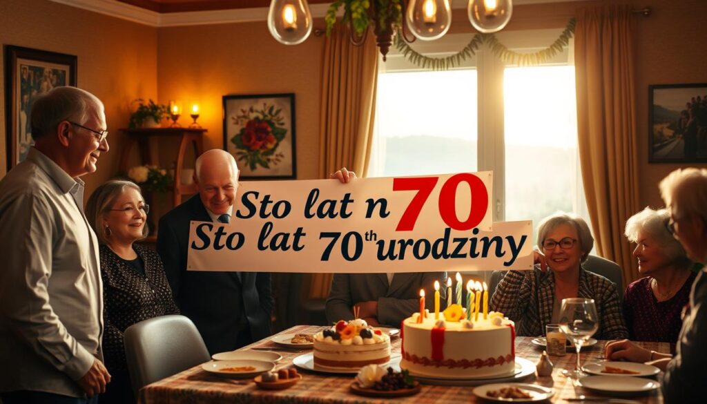Sto lat na 70 urodziny