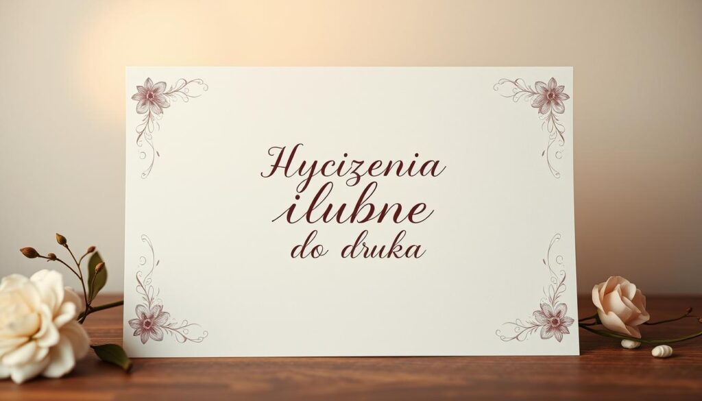 Życzenia ślubne do druku